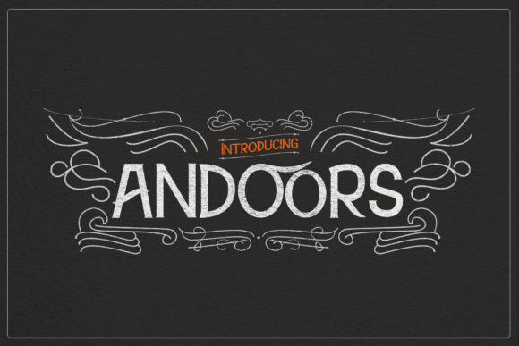 Andoors Font for Bold Branding and Visual Impact