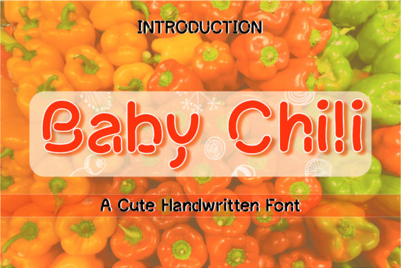 Baby Chili Font for Eye-Catching Brand Content