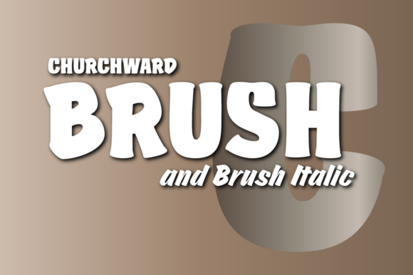 Churchward Brush: A Bold Display Font for Modern Web Design
