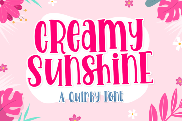 Creamy Sunshine Font for Web Design