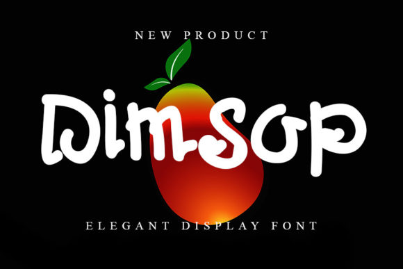 Dimsop Font Review for Creative Campaigns