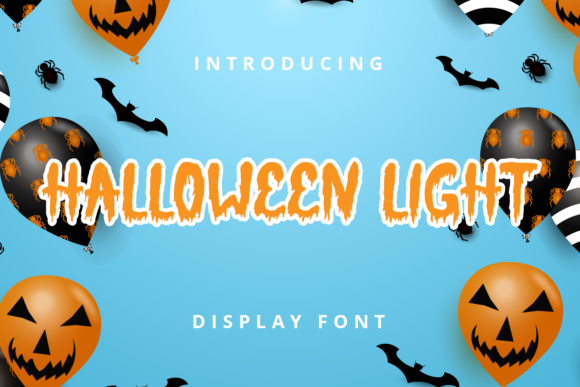 Halloween Light Font Review for Design Projects