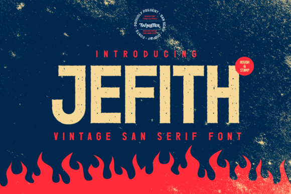 Jefith Display Font for Handmade Creations