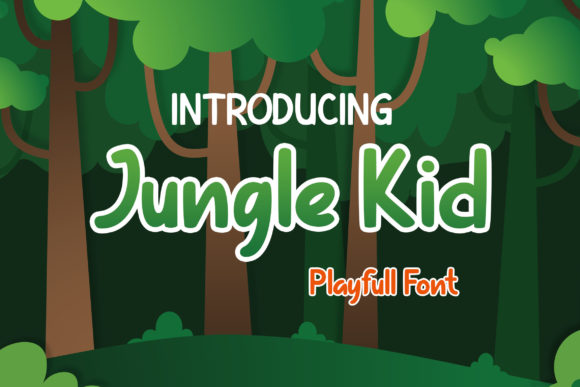 Jungle Kid: A Playful Font for Editorial Creativity