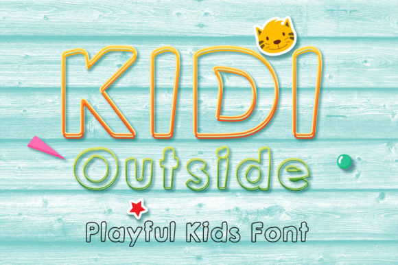 Kidi Outside Display Font Review