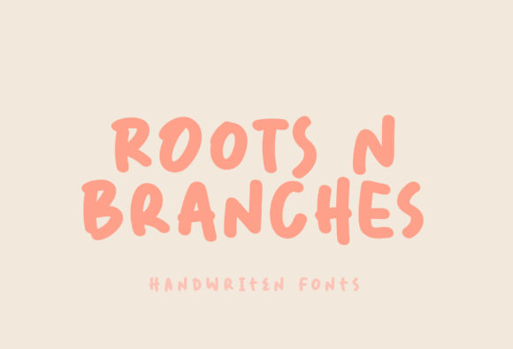 Roots N Branches Font for Business Branding
