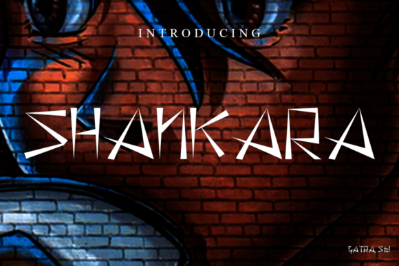 Shankara: A Modern Display Font for Small Business Branding