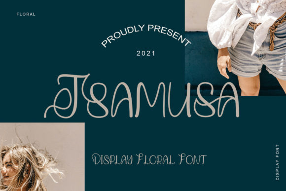 Tsamusa: A Trendy Display Font for Bold Branding